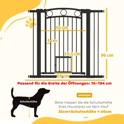 PawHut Türschutzgitter