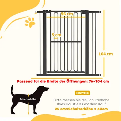 PawHut Türschutzgitter