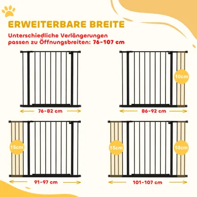 PawHut Türschutzgitter