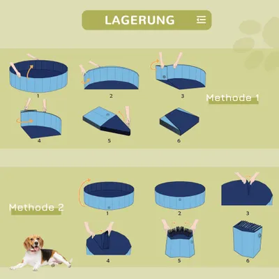 PawHut Hundepool PawHut Hundepool
