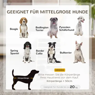 PawHut Haustierrampe
