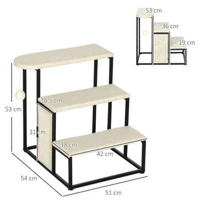 PawHut Haustiertreppe