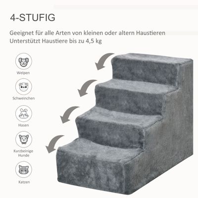 PawHut Haustiertreppe