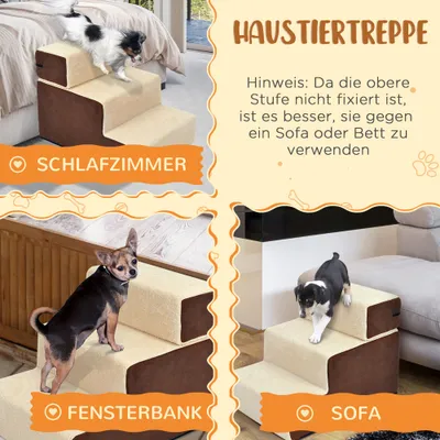 PawHut Haustiertreppe