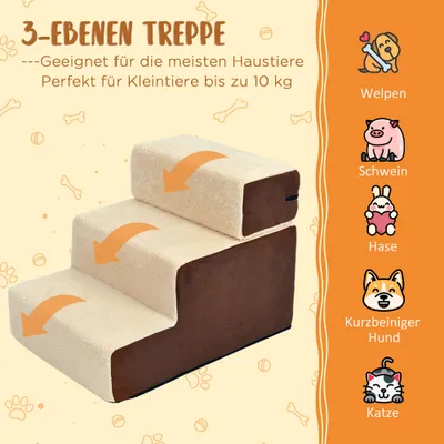 PawHut Haustiertreppe