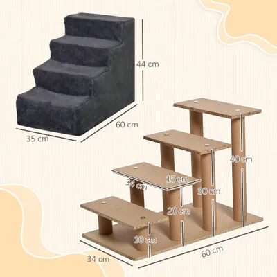 PawHut Haustiertreppe
