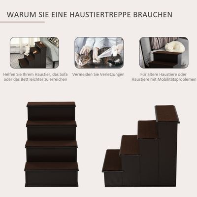 PawHut Haustiertreppe