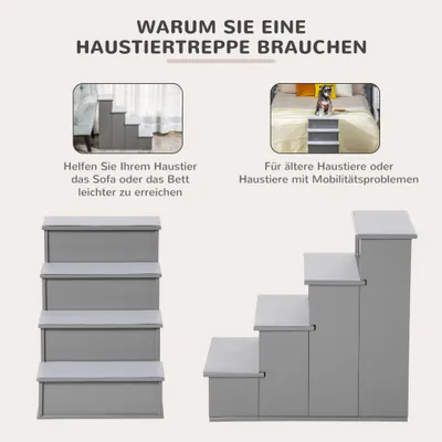 PawHut Haustiertreppe