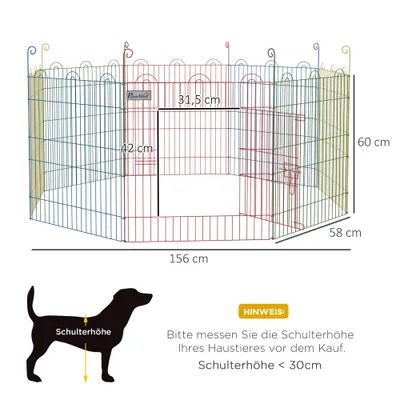 PawHut Welpenauslauf