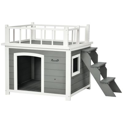 PawHut Hundehütte
