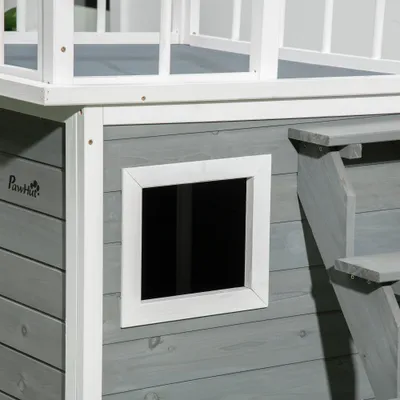 PawHut Hundehütte