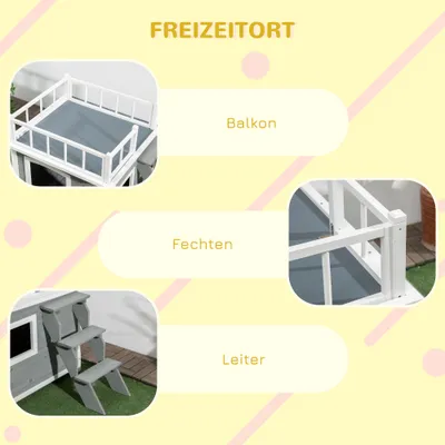 PawHut Hundehütte