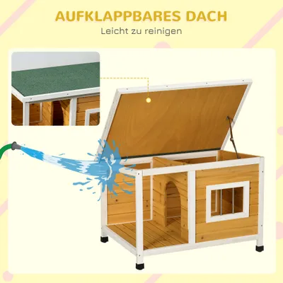 PawHut Hundehütte