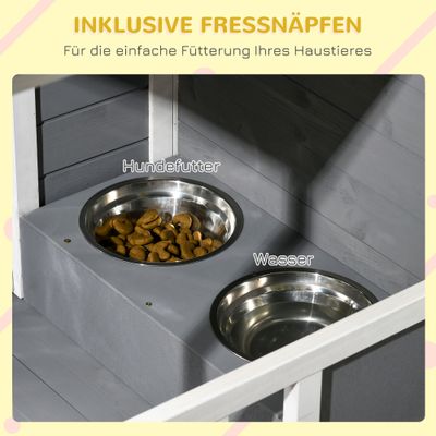 PawHut Hundehütte