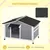 PawHut Hundehütte PawHut Hundehütte