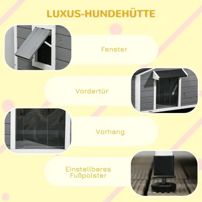 PawHut Hundehütte PawHut Hundehütte