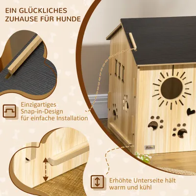 PawHut Hundehütte