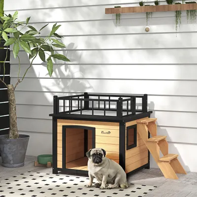 PawHut Hundehütte