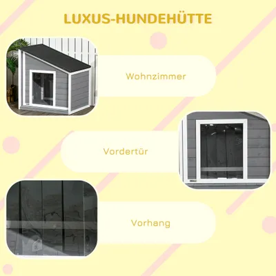PawHut Hundehütte PawHut Hundehütte
