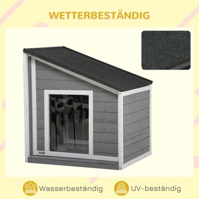 PawHut Hundehütte