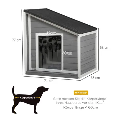 PawHut Hundehütte PawHut Hundehütte