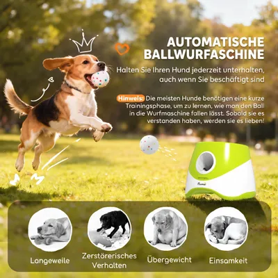PawHut Automatischer Ballwerfer PawHut Automatischer Ballwerfer