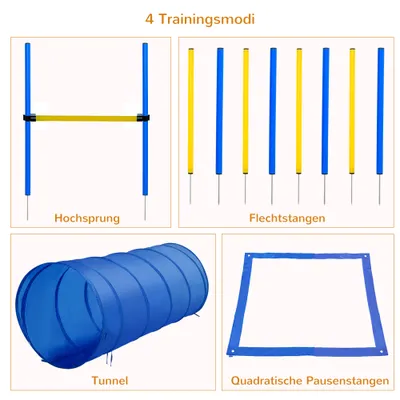 PawHut Agility Set Hunde