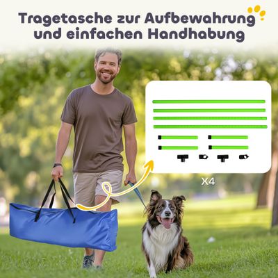 PawHut Agility Set Hunde