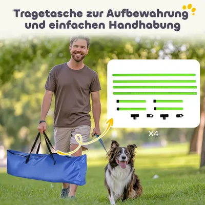 PawHut Agility Set Hunde