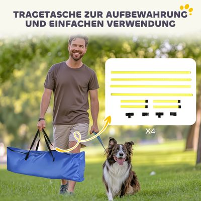PawHut Agility Set Hunde