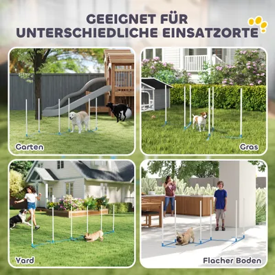 PawHut Agility Set Hunde