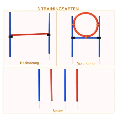 PawHut Agility Set Hunde