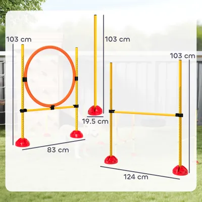 PawHut Agility Set Hunde