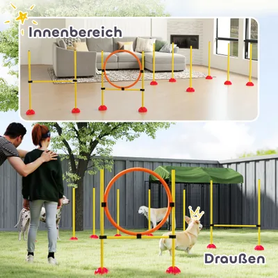 PawHut Agility Set Hunde