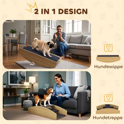 PawHut Hundewippe