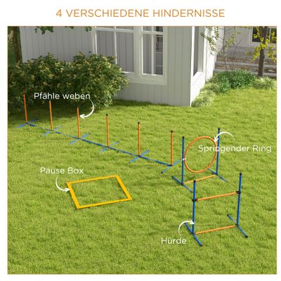 PawHut Agility Set Hunde