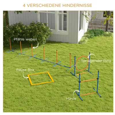 PawHut Agility Set Hunde