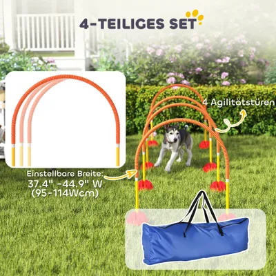 PawHut Agility Set Hunde