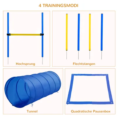 PawHut Agility Set Hunde