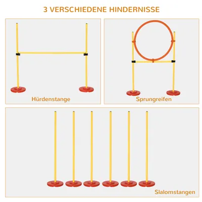 PawHut Agility Set Hunde