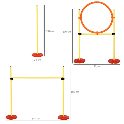 PawHut Agility Set Hunde