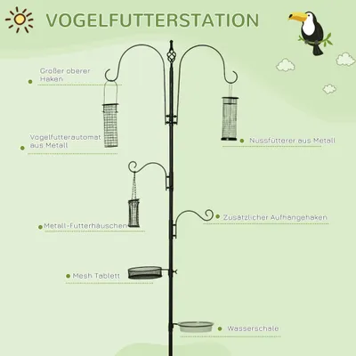 PawHut Vogelfutterspender
