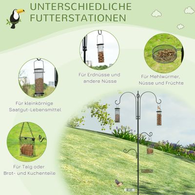 PawHut Vogelfutterspender