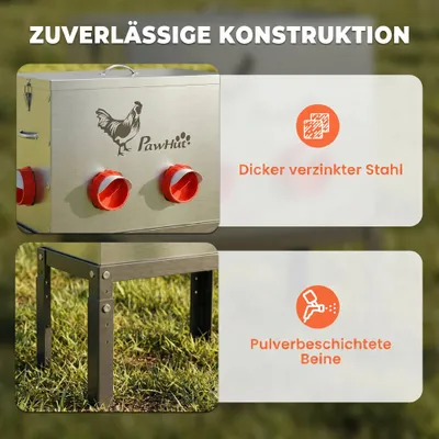 PawHut Hühner Futterautomat PawHut Hühner Futterautomat