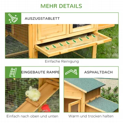 PawHut  Hühnerstall