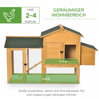 PawHut  Hühnerstall