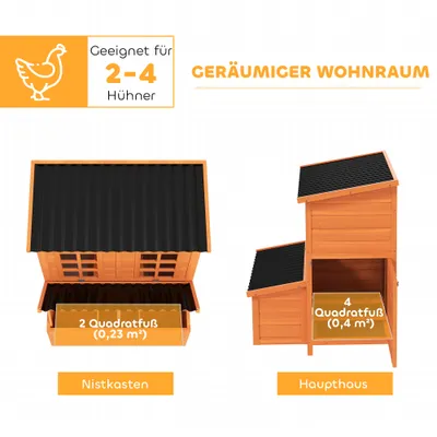 PawHut Hühnerstall PawHut Hühnerstall
