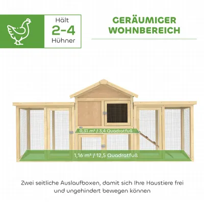 PawHut Hühnerstall PawHut Hühnerstall