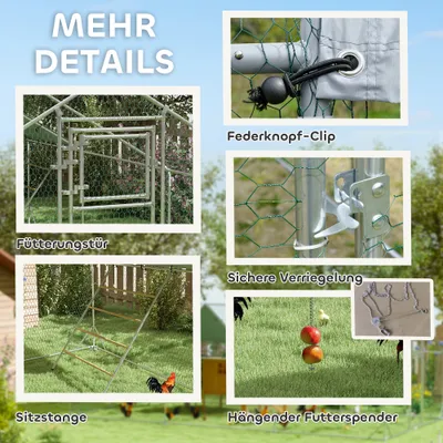 PawHut  Hühnerstall