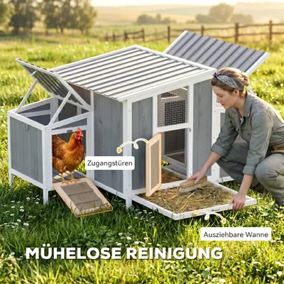 PawHut Hühnerstall PawHut Hühnerstall